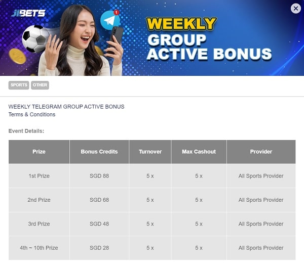 Jibets-Weekly-Group-Active-Bonus