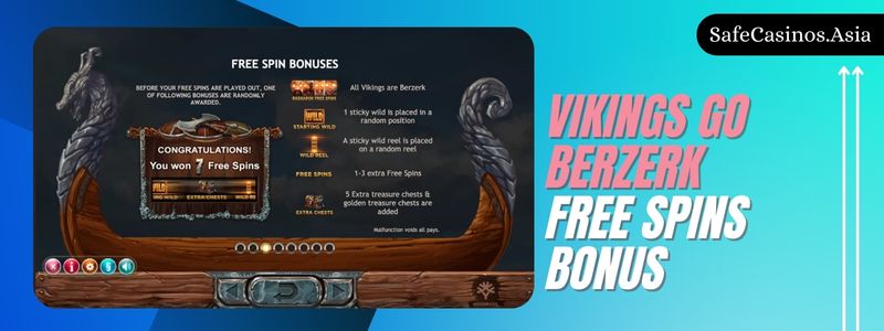 Vikings Go Berzerk Slot Free Spins Bonus