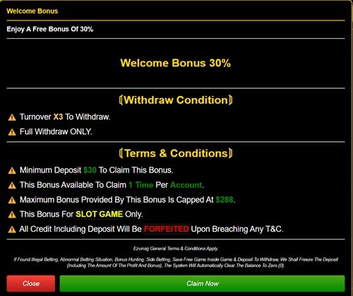 EZVINSG-Welcome-Bonus